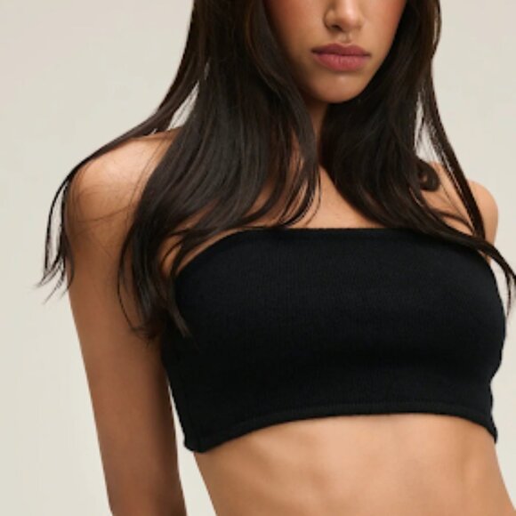 Cham Cashmere Bandeau Top NWT - Picture 1 of 14